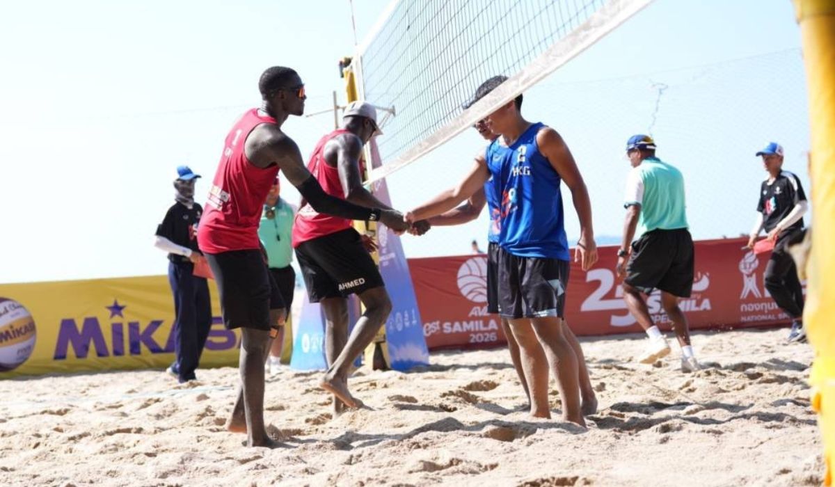 Qatari beach volleyball team qualify for round of 16 in Asian Open Tour